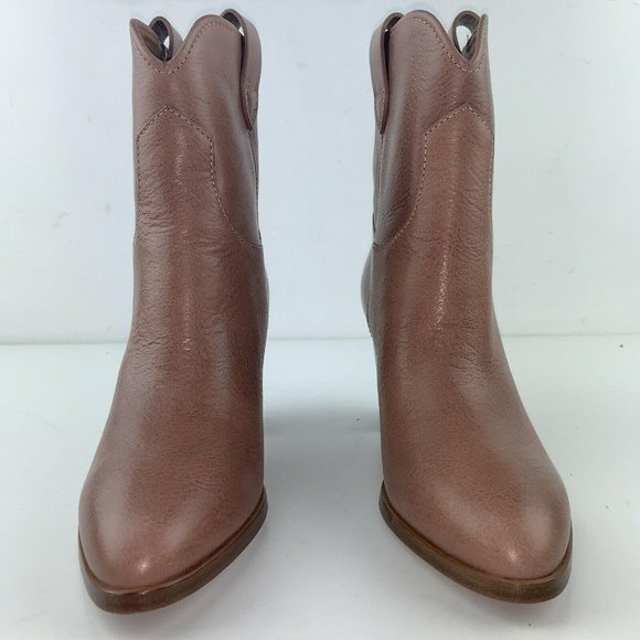 Womens Frye Boots 5.5 June Short Pull Dusty Rose - Picture 6 of 12